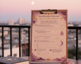 Luxury Life Vision boek afdrukbaar, manifestatiedagboek voor leraren, overvloedaffirmaties, doelen stellen werkboek, Vision Board afdrukbaar
