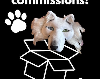 Máscaras personalizadas: Therian, Cosplay, Furry y ¡mucho más!