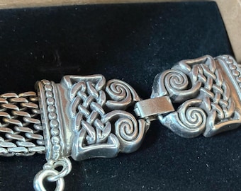 Pulsera vintage de estilo celta de Brighton