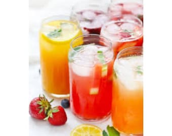 All Natural Fruit Flavored Lemonade Concentrate