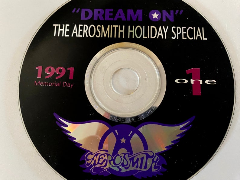 001 AEROSMITH Rare ROCKLINE CDs Set of 3 1991 Music Interview Syndicated Rock Radio Show Music Industry Only Compact Discs image 2