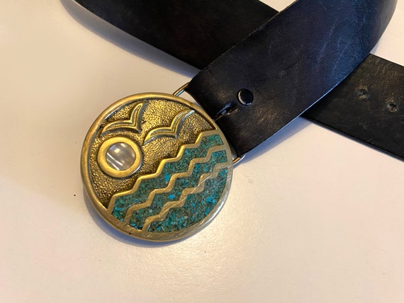 RARE vtg 60s 70s Hippie Belt! | Unisex Hippie Boh… - image 6