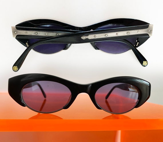 Vintage 90s MATSUDA Japan Sunglasses | Rockabilly Goth  display picture 1