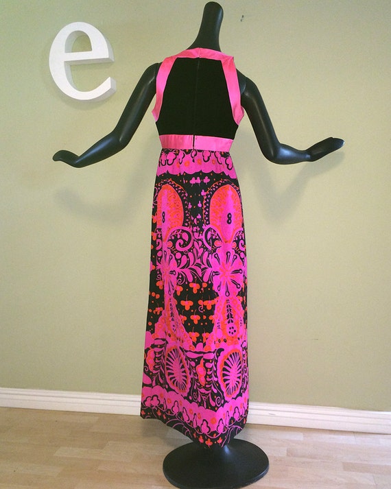 1 or 2 MOD Hippie 60s Hawaiian Beach Wedding Maxi… - image 3