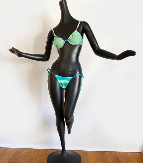 11) Rosa Chá Vintage 90s Brazilian Bikini Sexy Swi