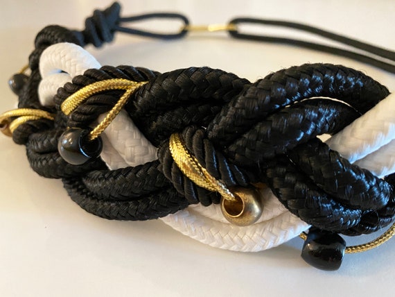 1980s Retro Elastic Belt Small/Medium with Knot Good Heart | Accessories | 98s Retro Elastic Belt  main image 2