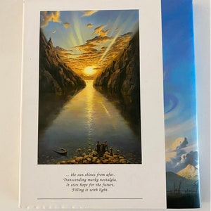 Metaphorical Journey by Vladimir Kush Artist Signed Collectors Book Hard Case / Sleeve ©2002 Modern Surrealist Art Design image 5