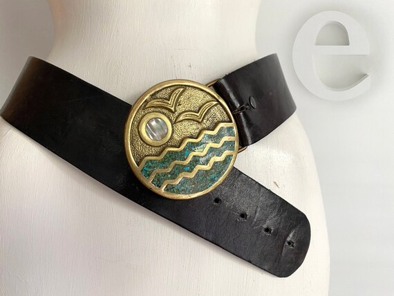 RARE vtg 60s 70s Hippie Belt! | Unisex Hippie Boh… - image 1