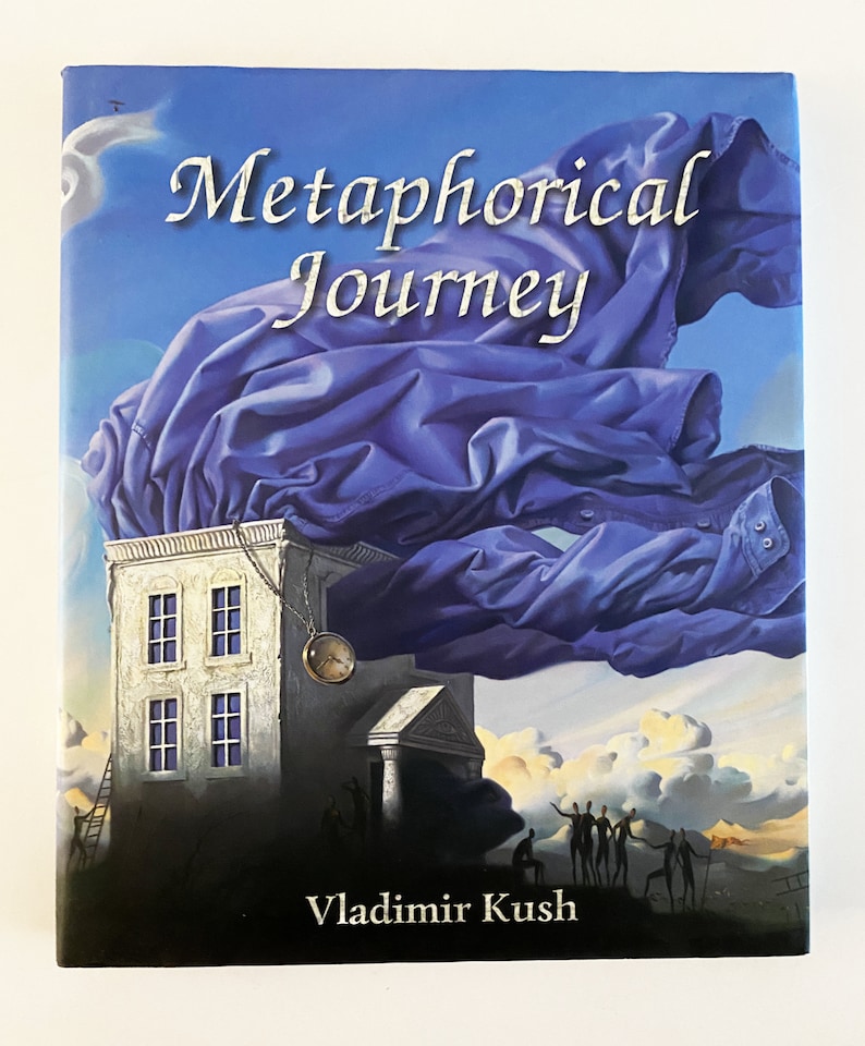 Metaphorical Journey by Vladimir Kush Artist Signed Collectors Book Hard Case / Sleeve ©2002 Modern Surrealist Art Design image 4