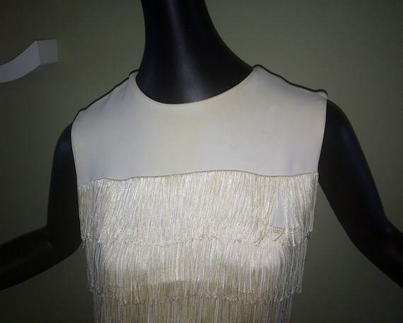 Vintage 1960s Flapper Dress Roaring Twenties 20s … - image 5