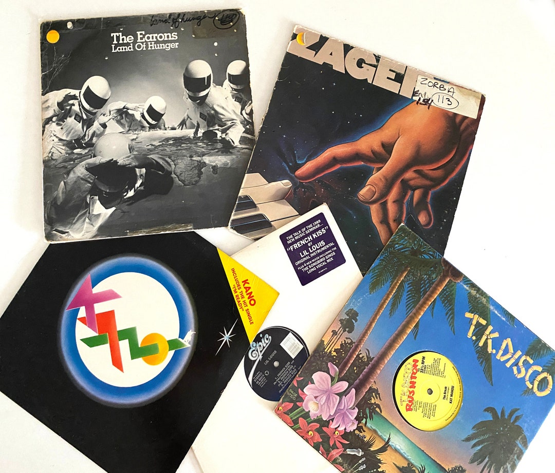 Lot of 5 Rare DISCO Instrumental 12 Singles More 059 - Etsy Israel