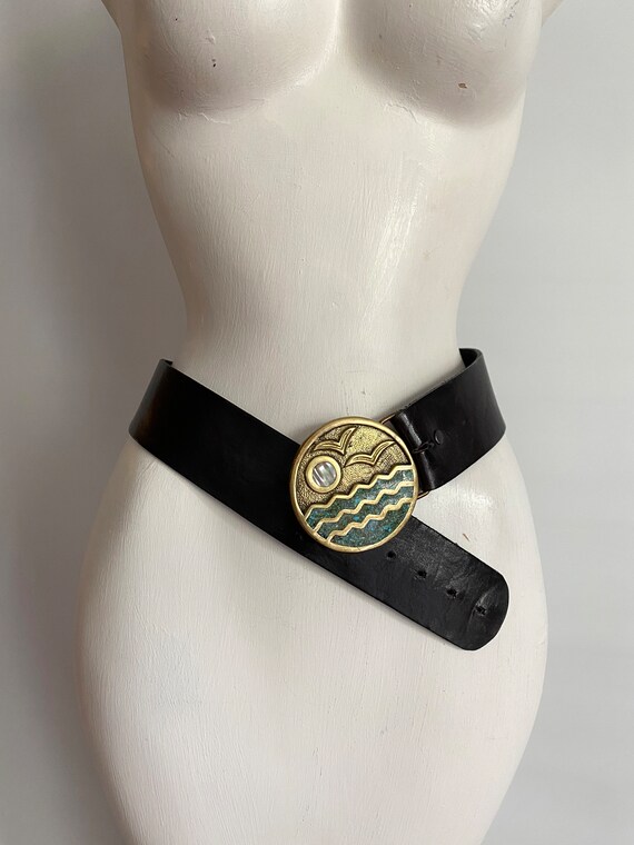 RARE vtg 60s 70s Hippie Belt! | Unisex Hippie Boh… - image 2