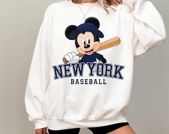 Mickey New York Baseball Shirt, New York Baseball Mom Shirt, NewYork  Mickey Baseball Sweatshirt and Hoodie, NY Baseball Mom