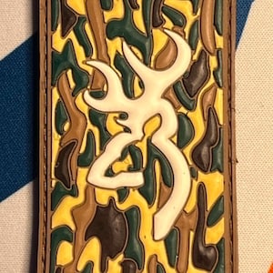 3" PVC Browning Buck 2nd Amendment "Hook & Latch" Patch!