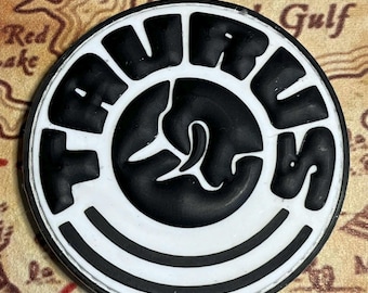 Écusson en PVC Taurus 2e amendement « Hook & Latch » de 3 po. !