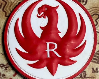 Ruger en PVC de 3 po. ~ Écusson « Hook & Latch » 2e amendement !