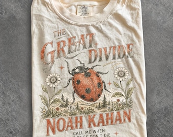 Vintage Dancing Lady Bugs Comfort Colors®, Cute Ladybug Graphic Tee, Nature Aesthetic Shirt, Whimsical Bug Tee, Unisex Cotton Shirt