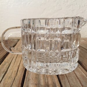 Vintage Glass Creamer