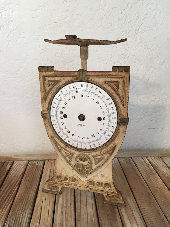 Antique Ivory Art Deco Jmport Scale