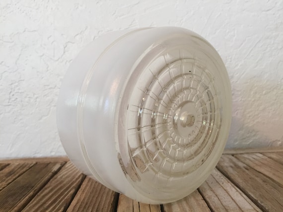 Vintage White Glass Shade
