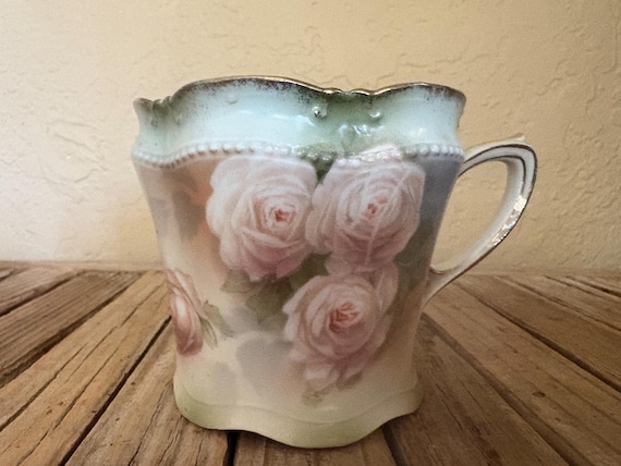 Antique Poland Fine China Floral Cup Made in German Poland