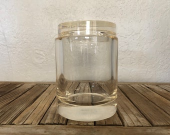 Vintage Modern Acrylic Clear Canister Container