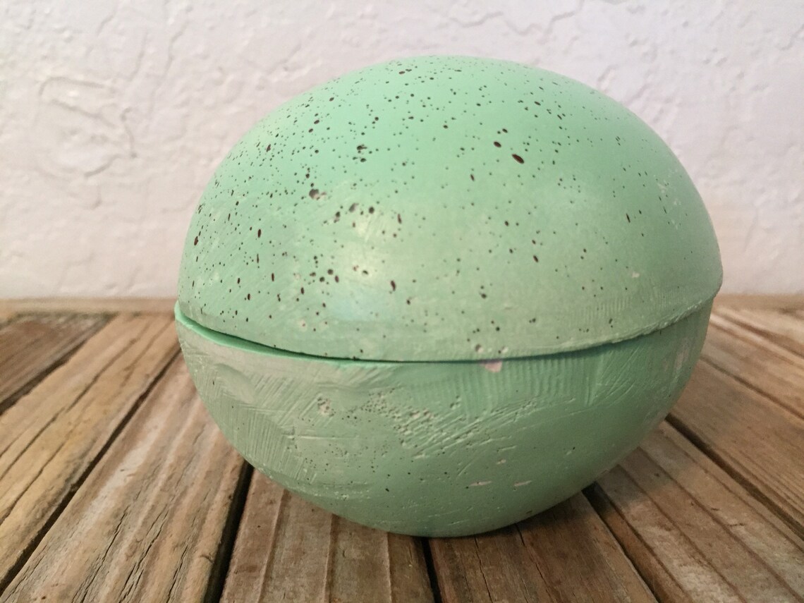 Vintage Blue Robin Egg Jewelry Box Etsy