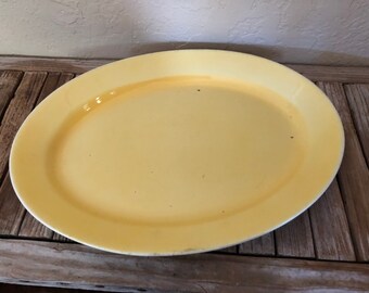 Collectible Royal Winton Yellow Platter Tray Made In England