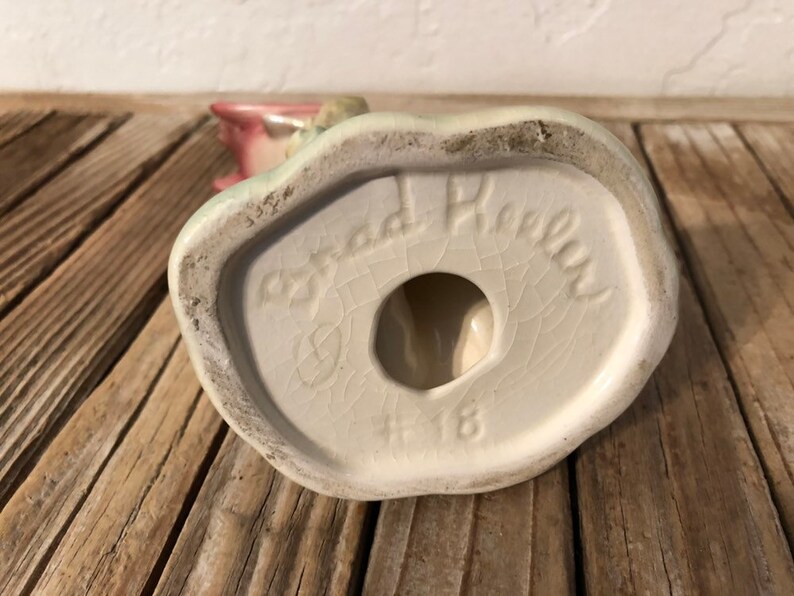 Vintage Brad Keeler Pink Bird Statue Figurine 18 Etsy