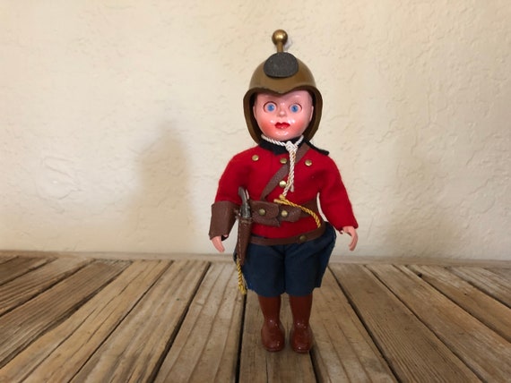 Vintage Canadian Mountie Doll