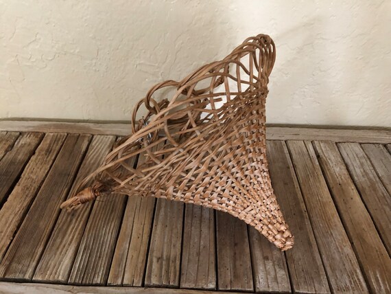 Vintage Hanging Basket Planter