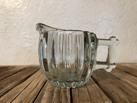 Vintage Modern Glass Creamer