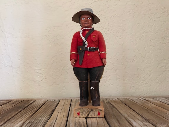Vintage Canadian Mountie Figurine