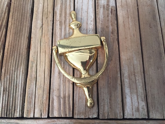 Vintage Brass Door Knocker