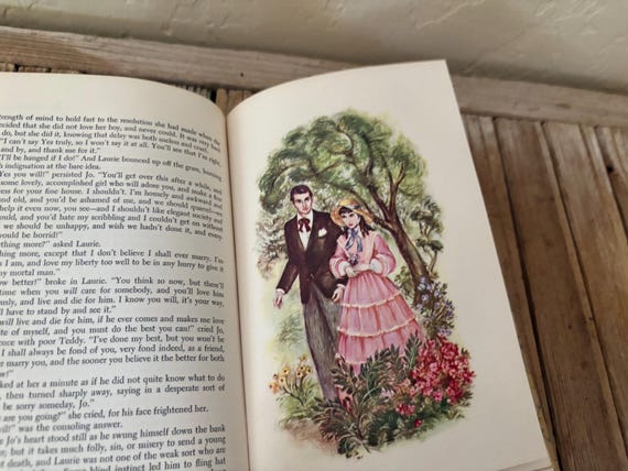 Vintage Book Titled Little Women Louisa May Alcott