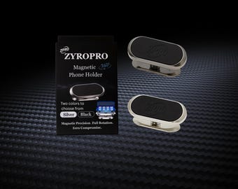 ダッシュボード用マグネット式車載ホルダー - iPhone & Android対応の強力ユニバーサルグリップ | ZYROPRO