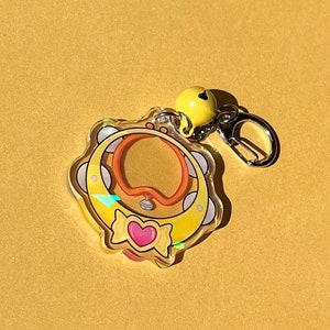 Holographic Pudding Ring | Tokyo Mew Mew | Acrylic Keychain