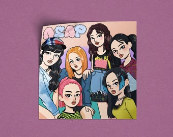 StayC Girls | K-Pop | Vinyl Sticker