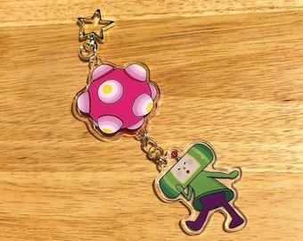 Katamari Prince Linked Acrylic Keychain