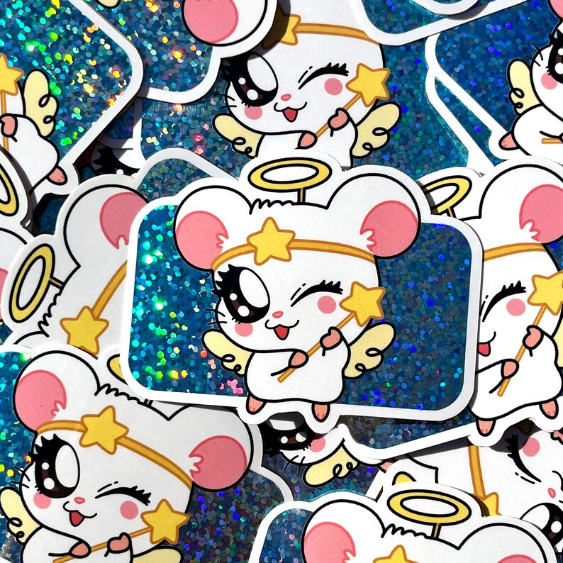 Harmony Hamtaro Vinyl Sticker image 2