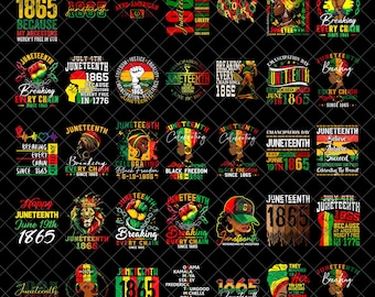Juneteenth Png Bundle, Juneteenth 1865 Png, Juneteenth Png, black history month, Juneteenth since 1865 Png, we are black history