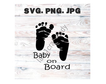 Download Baby On Board Svg Etsy