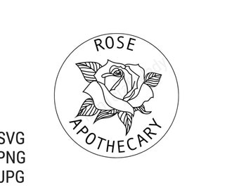 Download Rose Apothecary Svg Etsy