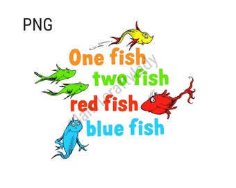 Download Dr Seuss Fish Svg Etsy