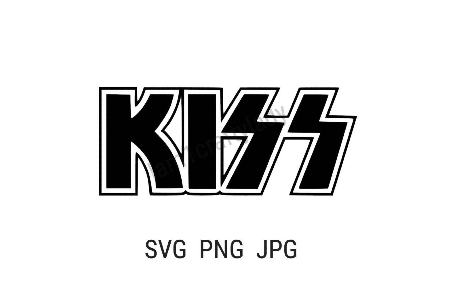 Kiss Kizz RocknRoll Rock Music Rock Band 70s 1970s 80s 1980s | Etsy