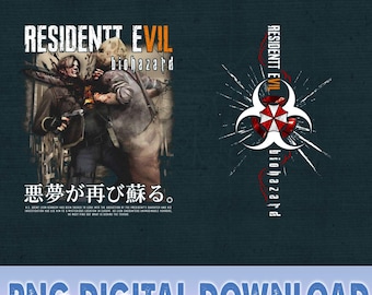 Biohazard Resident Evil PNG, Leon Kennedy PNG, Resident Evil File, Gift For Man And Women Download