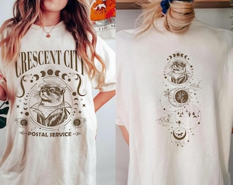 Crescent City Postal Service sweatshirt, House of Earth and Blood, Crescent city otter, SJM Merch, Crescent City, SJM sweatshirt, Lunathion