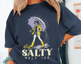 No Ice Shirt, Stay Salty Melt ICE, Pro Immigration, Abolish ICE TShirt, Anti ICE Political Shirt, Social Justice Shirt, Fuck Ice, Feminist
