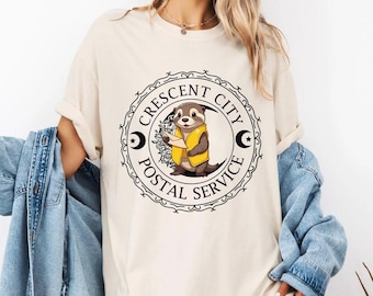 Crescent City Postal Service Sweatshirt, House of Earth and Blood, Lunathion, Crescent City Otter, Sarah J Maas, Crescent City, SJM Merch