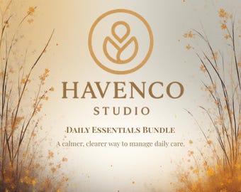 Daily Essentials Caregiver Planner Bundle | Printable Daily Care Logs for Seniors & Elderly Care